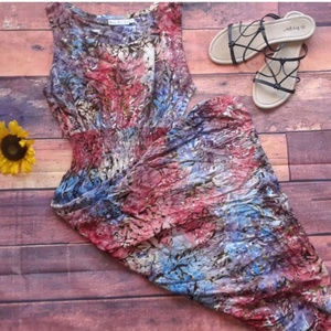 Bali Batiks Hand Painted Dress Size Small